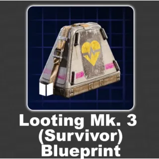 Arc Raiders - Looting Mk.3 Survivor Augment - Blueprint