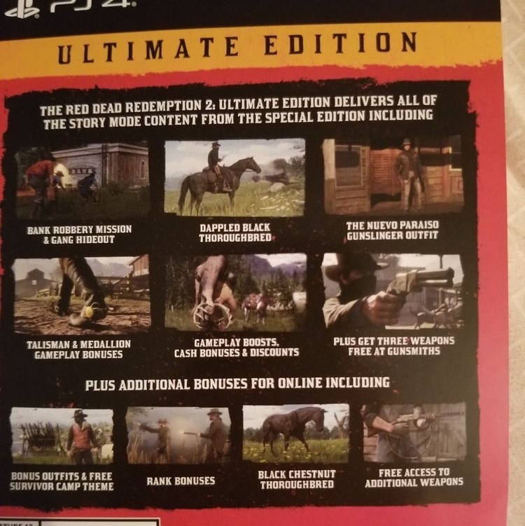 Red Dead Redemption 2 Ultimate Edition Upgrade Code Only - 