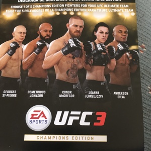 Ufc 3 Champions Edition Upgrade Code Only Dlc Ps4 - champion ufc roblox