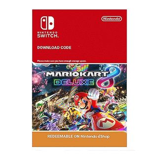 MarioKart 8 Deluxe Nintendo Switch USA eShop Code - HD MOVIE CODES