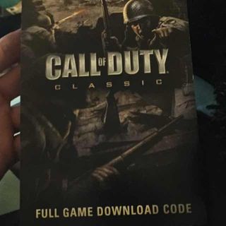 call of duty 1 for xbox 360