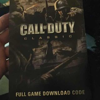 Call Duty Digital Download Xbox One