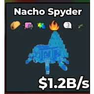 💎DIAMOND NACHO SPYDER💎 💸 1B/s - 1.5B/s 💸 ⚡INSTANT DELIVERY| SAB | NACHO SPYDER DIAMOND