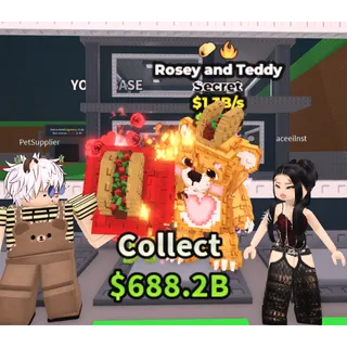 💸ROSEY AND TEDDY💸 1.3B/s SECRET BRAINROT | FAST DELIVERY | Steal a Brainrot | SAB | ROSEY AND TEDDY