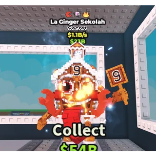 💸 LA GINGER SEKOLAH 💸 1.1B/s 💸 ⚡INSTANT DELIVERY| SAB |