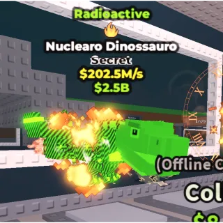 🟢RADIOACTIVE NUCLEARO DINOSSAURO🟢💸 202.5M/s💸 SECRET BRAINROT | FAST DELIVERY | Steal a Brainrot | SAB NUCLEARO DINOSSAURO