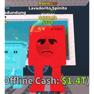 🌈RAINBOW🌈 LAVADORITO SPINITO💸 450M/s SECRET BRAINROT | FAST DELIVERY | Steal a Brainrot | SAB