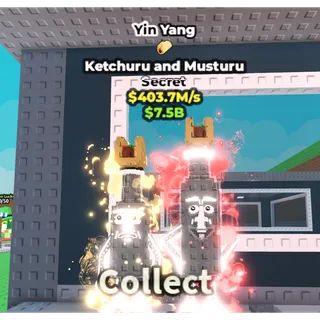 ☯️YIN-YANG KETCHURU AND MUSTURU☯️ 💸 403.7M/s💸 SECRET BRAINROT | FAST DELIVERY | Steal a Brainrot | SAB | KETCHURU AND MUSTURU 