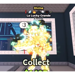 🌟 DIVINE LA LUCKY GRANDE 🌟 💸 1.4B/s 💸 ⚡INSTANT DELIVERY| SAB | LA LUCKY GRANDE DIVINE