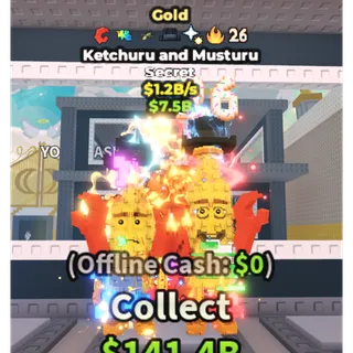 ⚜️GOLD KETCHURU AND MUSTURU⚜️💸1.2B/s💸 SECRET BRAINROT | FAST DELIVERY | Steal a Brainrot | SAB| KETCHURU AND MUSTURU GOLD