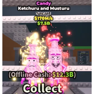 🍭CANDY KETCHURU AND MUSTURU🍭💸170M/s💸 SECRET BRAINROT | FAST DELIVERY | Steal a Brainrot | SAB| KETCHURU AND MUSTURU CANDY