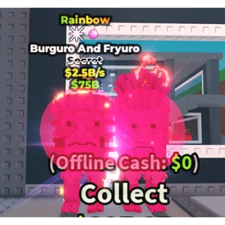 🌈RAINBOW BURGURO AND FRYURO🌈💸 450M/s 💸 SECRET BRAINROT | FAST DELIVERY | Steal a Brainrot | SAB BURGURO AND FRYURO RAINBOW