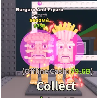 💸 BURGURO AND FRYURO 💸 600M/s SECRET BRAINROT | FAST DELIVERY | Steal a Brainrot | SAB