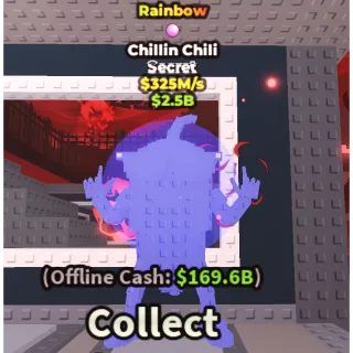 🌈RAINBOW CHILLIN CHILI🌈💸325M/s💸 SECRET BRAINROT | FAST DELIVERY | Steal a Brainrot | SAB | CHILLI CHILI RAINBOW