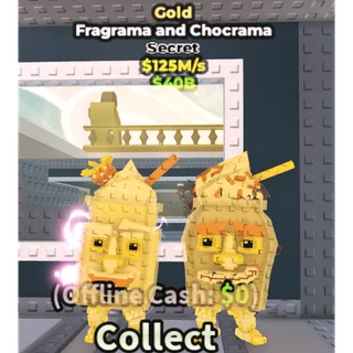 ⚜️GOLD FRAGRAMA AND CHOCRAMA⚜️💸 125M/s💸 SECRET BRAINROT | FAST DELIVERY | Steal a Brainrot | SAB FRAGRAMA AND CHOCRAMA GOLD