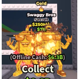 ⚜️GOLD SWAGGY BROS⚜️💸250M/s💸 SECRET BRAINROT | FAST DELIVERY | Steal a Brainrot | SAB| SWAGGY BROS GOLD