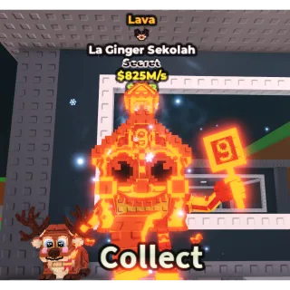 🌋LAVA LA GINGER SEKOLA🌋💸825M/s💸 SECRET BRAINROT | FAST DELIVERY | Steal a Brainrot | SAB | LA GINGER SEKOLAH LAVA