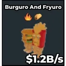 💸BURGURO AND FRYURO 💸 1B/s - 1.5B/s 💸⚡INSTANT DELIVERY| SAB |