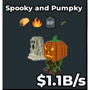 💸 SPOOKY AND PUMPKY💸 1B - 1.5B/s 💸⚡INSTANT DELIVERY| SAB | [RANDOM TRAITS]