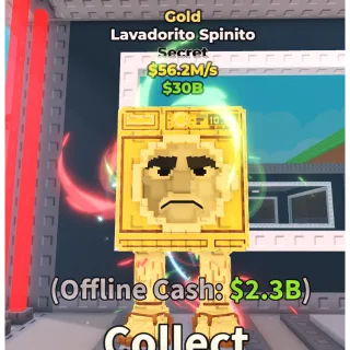 ⚜️GOLD⚜️ LAVADORITO💸 56.2M/s SECRET BRAINROT | FAST DELIVERY | Steal a Brainrot | SAB