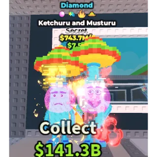 💎DIAMOND KETCHURU AND MUSTURU💎💸743.7M/s💸 SECRET BRAINROT | FAST DELIVERY | Steal a Brainrot | SAB