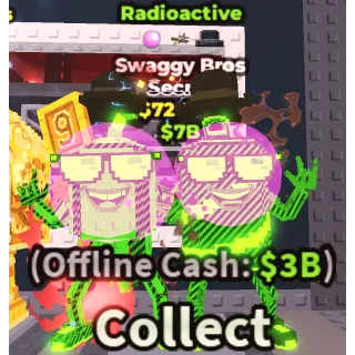 🟢RADIOACTIVE SWAGGY BROS🟢💸720M/s💸 SECRET BRAINROT | FAST DELIVERY | Steal a Brainrot | SAB|  SWAGGY BROS RADIOACTIVE