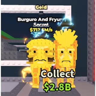 ⚜️GOLD⚜️ BURGURO AND FRYURO💸 712.5M/s SECRET BRAINROT | FAST DELIVERY | Steal a Brainrot | SAB