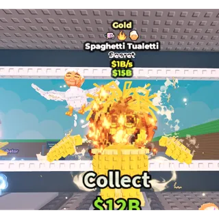 ⚜️ GOLD SPAGHETTI TUALETTTI ⚜️ 💸 1B/s - 1.5B/s 💸⚡INSTANT DELIVERY| SAB | SPAGHETTI TUALETTI GOLD