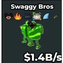 🟢RADIOACTIVE SWAGGY BROS🟢 💸 1.4B/s 💸 ⚡INSTANT DELIVERY| SAB | SWAGGY BROS RADIOACTIVE
