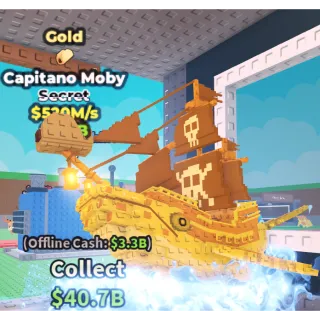 ⚜️GOLD CAPITANO MOBY⚜️💸520M/s💸 SECRET BRAINROT | FAST DELIVERY | Steal a Brainrot | SAB CAPITANO MOBY GOLD
