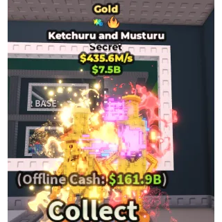⚜️GOLD KETCHURU AND MUSTURU⚜️💸435.6M/s💸 SECRET BRAINROT | FAST DELIVERY | Steal a Brainrot | SAB| KETCHURU AND MUSTURU GOLD