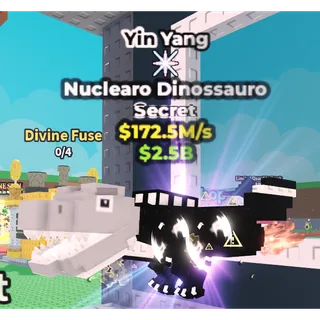 ☯️YIN-YANG NUCLEARO DINOSSAURO☯️💸172.5M/s💸 SECRET BRAINROT | FAST DELIVERY | Steal a Brainrot | SAB| NUCLEARO DINOSSAURO
