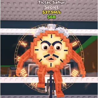 💸 TICTAC SAHUR 💸 37.5M/s SECRET BRAINROT | FAST DELIVERY | Steal a Brainrot | SAB