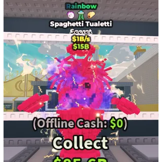 🌈RAINBOW SPAGHETTI TUALETTI🌈💸 1B/s 💸SECRET BRAINROT | FAST DELIVERY | Steal a Brainrot | SAB | SPAGHETTI TUALETTI RAINBOW