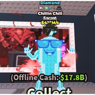 💎DIAMOND CHILLIN CHILI💎💸425M/s💸 SECRET BRAINROT | FAST DELIVERY | Steal a Brainrot | SAB CHILLIN CHILI DIAMOND