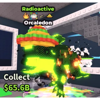 🟢RADIOACTIVE ORCALEDON🟢 💸 1B/s 💸 ⚡INSTANT DELIVERY| SAB | ORCALEDON RADIOACTIVE