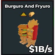 💸BURGURO AND FRYURO💸 1B/s 💸 ⚡INSTANT DELIVERY| SAB |