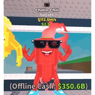💸CHILLIN CHILI💸 112.5M/s SECRET BRAINROT | FAST DELIVERY | Steal a Brainrot | SAB