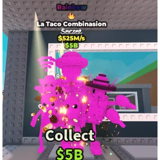 🌈RAINBOW LA TACO COMBINASION🌈💸 525M/s💸 SECRET BRAINROT | FAST DELIVERY | Steal a Brainrot | SAB | LA TACO COMBINASION RAINBOW