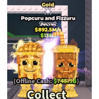 ⚜️GOLD POPCURU AND FIZZURU⚜️💸 892.5M/s SECRET BRAINROT | FAST DELIVERY | Steal a Brainrot | SAB | POPCURU AND FIZZURU GOLD