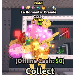 ⚜️LA ROMANTIC GRANDE⚜️💸 1B/s💸 SECRET BRAINROT | FAST DELIVERY | Steal a Brainrot | SAB | LA ROMANTIC GRANDE GOLD