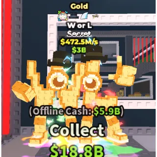 ⚜️GOLD W OR L⚜️💸472.5M/s💸 SECRET BRAINROT | FAST DELIVERY | Steal a Brainrot | SAB |