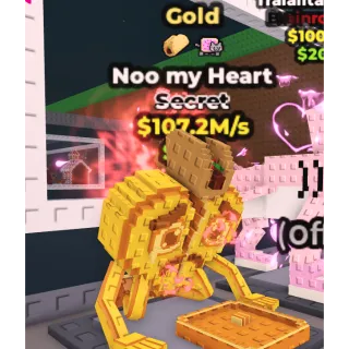 ⚜️GOLD NOO MY HEART⚜️💸 107.2M/s💸  SECRET BRAINROT | FAST DELIVERY | Steal a Brainrot | SAB | NOO MY HEART GOLD
