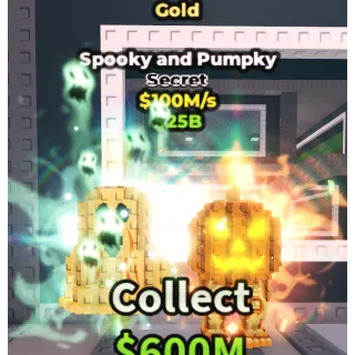 ⚜️GOLD SPOOKY AND PUMPKY⚜️💸100M/s💸 SECRET BRAINROT | FAST DELIVERY | Steal a Brainrot | SAB | SPOOKY AND PUMPKY GOLD