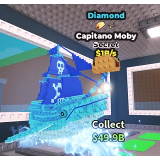 💎 DIAMOND CAPITANO MOBY 💎 💸 1B/s 💸⚡INSTANT DELIVERY| SAB | CAPITANO MOBY DIAMOND