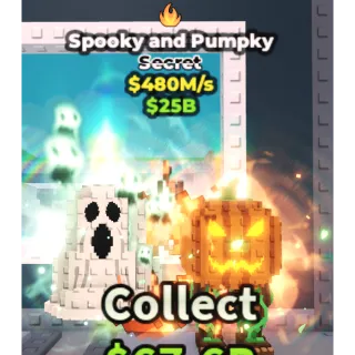 💸SPOOKY AND PUMPKY💸480M/s💸 SECRET BRAINROT | FAST DELIVERY | Steal a Brainrot | SAB | PUMPKY AND SPOOKY