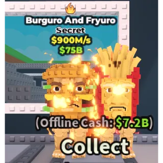 💸BURGURO AND FRYURO💸 900M/s SECRET BRAINROT | FAST DELIVERY | Steal a Brainrot | SAB BURGURO AND FRYURO
