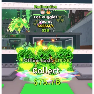 🟢RADIOACTIVE🟢 LOS PUGGIES 💸 555M/s SECRET BRAINROT | FAST DELIVERY | Steal a Brainrot | SAB