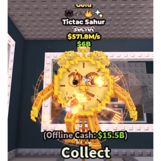 ⚜️GOLD TICTAC SAHUR⚜️💸 571.8M/s SECRET BRAINROT | FAST DELIVERY | Steal a Brainrot | SAB TICTAC SAHUR GOLD