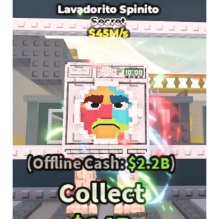 💸LAVADORITO SPINITO💸 45M/s SECRET BRAINROT | FAST DELIVERY | Steal a Brainrot | SAB